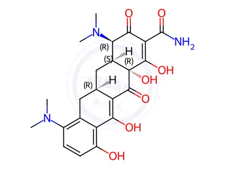 Chemical structure of Minocycline EP Impurity A