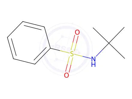 Chemical structure of N-tert-Butylbenzenesulfonamide