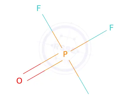 Chemical structure of PHOSPHORYL FLUORIDE