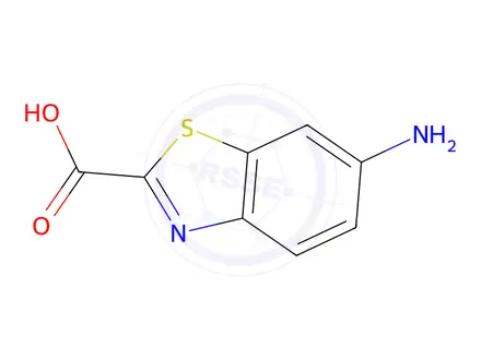 Chemical structure of 6-Aminobenzo[d]thiazole-2-carboxylic acid