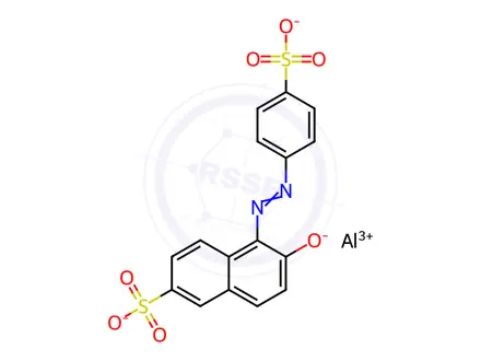 Chemical structure of Food Yellow 3:1