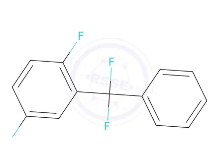 Chemical structure of 2-(Difluorophenylmethyl)-1,4-difluorobenzene
