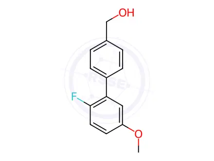 Chemical structure of (2'-Fluoro-5'-methoxy-[1,1'-biphenyl]-4-yl)methanol