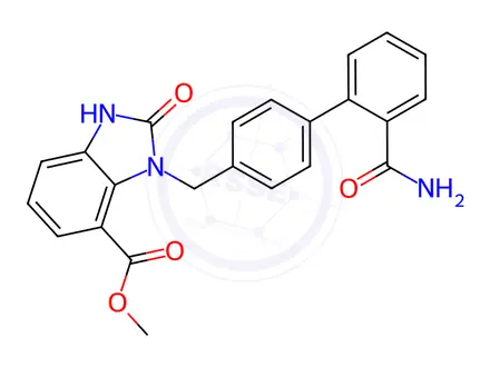 Chemical structure of Azilsartan Impurity O
