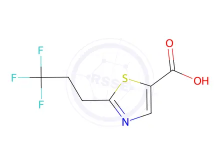 Chemical structure of 2-(3,3,3-Trifluoropropyl)thiazole-5-carboxylic acid