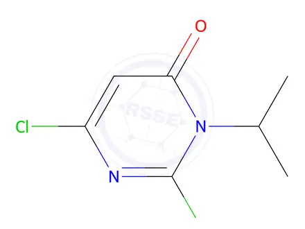 Chemical structure of 2,6-Dichloro-3-isopropylpyrimidin-4(3H)-one