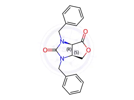 Chemical structure of Biotin Impurity 17