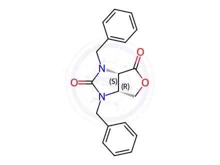 Chemical structure of Biotin Impurity 72