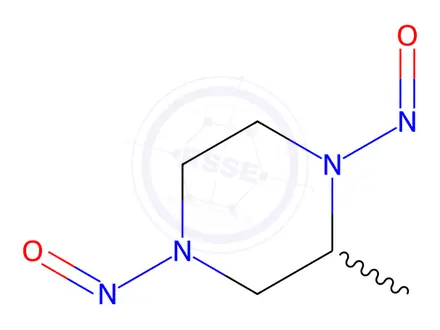 Chemical structure of N-Nitroso gatifloxacin Impurity 4
