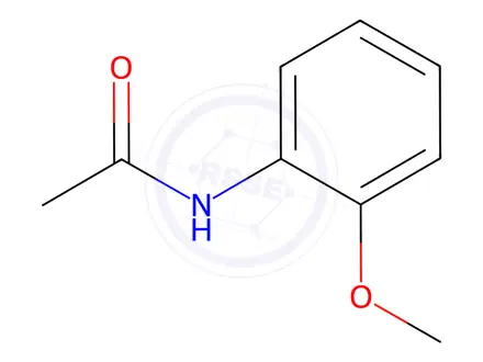 Chemical structure of N-(2-Methoxyphenyl)acetamide