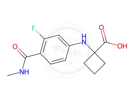 Chemical structure of Apalutamide Impurity 161