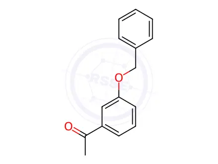 Chemical structure of 3-Benzyloxyacetophenone