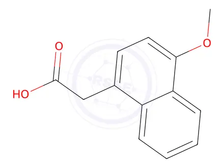 Chemical structure of (4-Methoxy-naphthalen-1-yl)-acetic acid