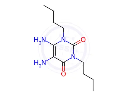 Chemical structure of Uracil Impurity 93