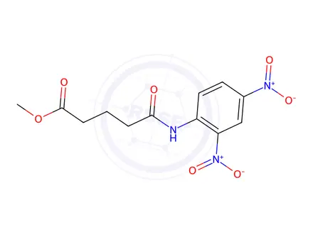 Chemical structure of Methyl 5-((2,4-dinitrophenyl)amino)-5-oxopentanoate