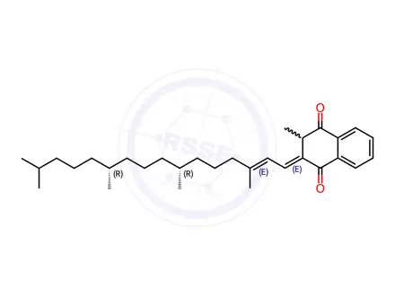 Chemical structure of Vitamin K1 Imputy 4