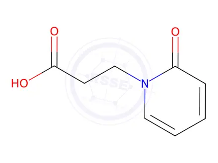 Chemical structure of 3-(2-Oxopyridin-1(2H)-yl)propanoic Acid