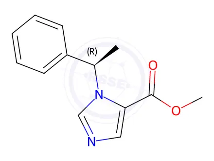 Chemical structure of Etomidate Impurity 9 ((R)-Etomidate EP Impurity B)