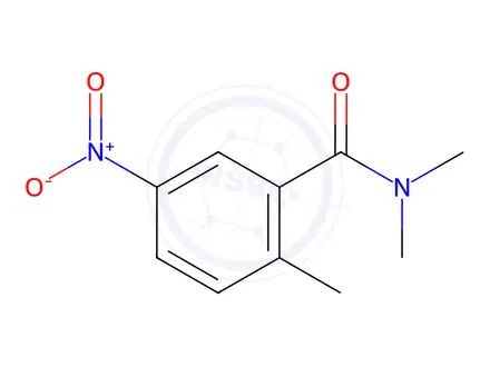 Chemical structure of N,N,2-Trimethyl-5-nitro-benzamide,
