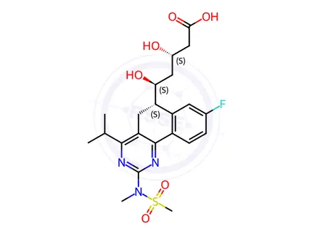 Chemical structure of Rosuvastatin Impurity 228