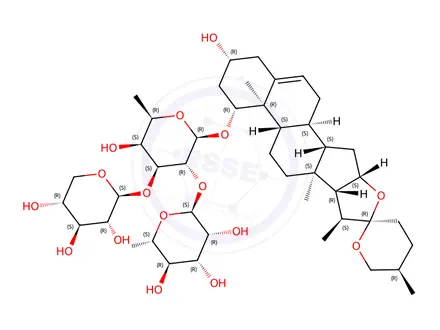 Chemical structure of Ophiopogonin D