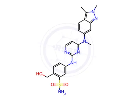 Chemical structure of Pazopanib Impurity 200