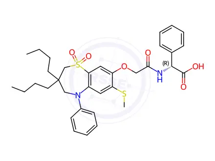 Chemical structure of Elobixibat Impurity 4