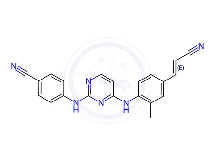 Chemical structure of Rilpivirine Impurity 9