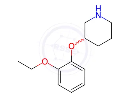 Chemical structure of 3-(4-Ethoxyphenoxy)piperidine