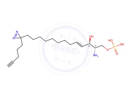Chemical structure of Photoclick sphingosine-1-phosphate