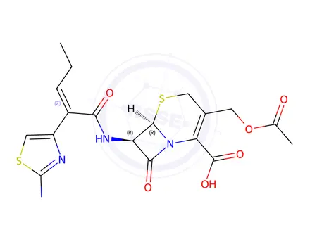 Chemical structure of Cefcapene Impurity 80