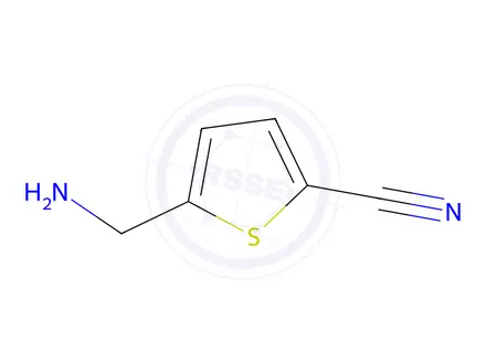 Chemical structure of 5-Aminomethyl-thiophene-2-carbonitrile