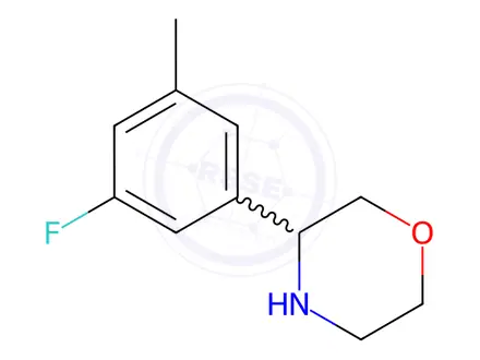 Chemical structure of 3-(3-FLUORO-5-METHYLPHENYL)MORPHOLINE