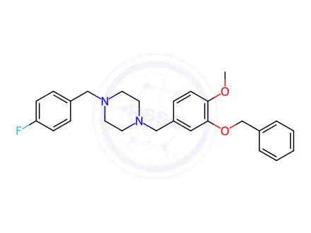 Chemical structure of Lomerizine Impurity 219