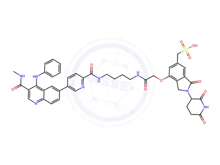 Chemical structure of Triflusulfuron Impurity 12