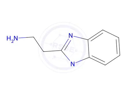 Chemical structure of 2-[1-(propan-2-yl)-1H-1,3-benzodiazol-2-yl]ethan-1-amine dihydrochloride