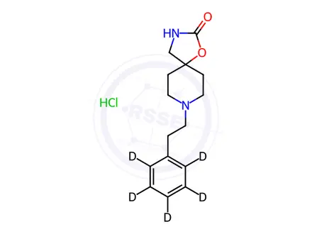 Chemical structure of Fenspiride-d5 Hydrochloride