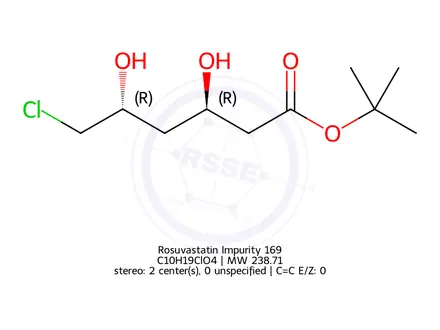 Chemical structure of Rosuvastatin Impurity 296