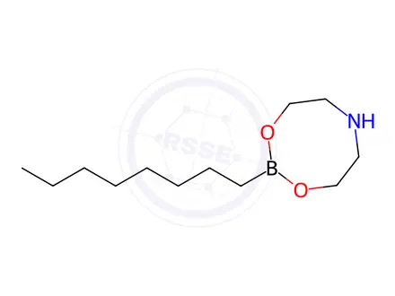 Chemical structure of 2-Octyl-1,3,6,2-dioxazaborocane
