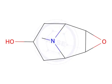 Chemical structure of (1R,2R,4S,5S,7r)-9-Methyl-3-oxa-9-azatricyclo[3.3.1.02,4]nonan-7-ol