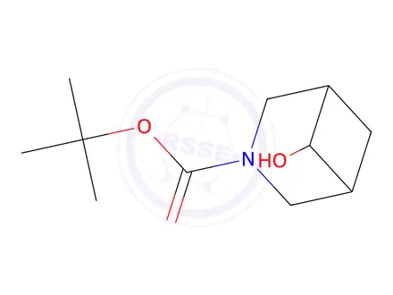Chemical structure of tert-Butyl 6-hydroxy-3-azabicyclo[3.1.1]heptane-3-carboxylate