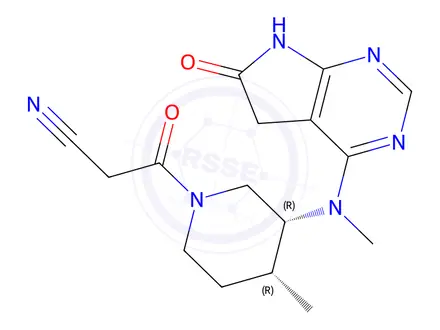 Chemical structure of Tofacitinib Citrate Impurity 302