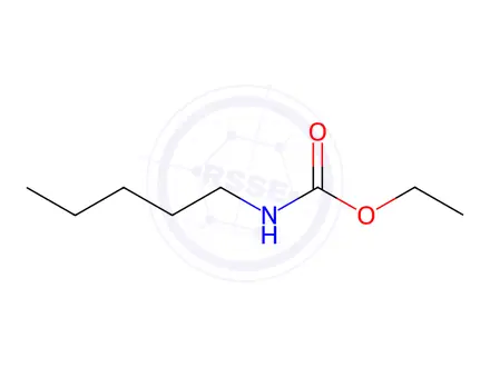 Chemical structure of Ethyl N-pentylcarbamate