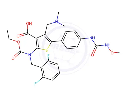 Chemical structure of Relugolix Impurity 416
