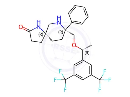 Chemical structure of Rolapitant Impurity 1 (Rolapitant (1R,2R,3R)-Isomer)
