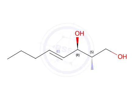 Chemical structure of C8-Sphingosine