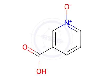 Chemical structure of Nicotinic Acid N-Oxide