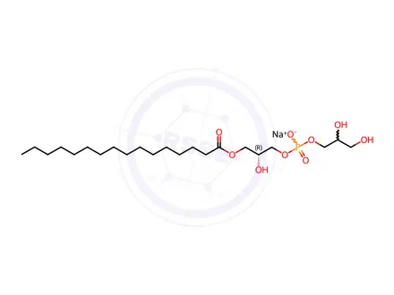 Chemical structure of 16:0 Lyso PG