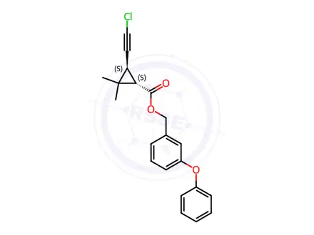 Chemical structure of Permethrin Impurity 35