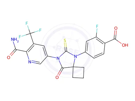 Chemical structure of Apalutamide Impurity 5